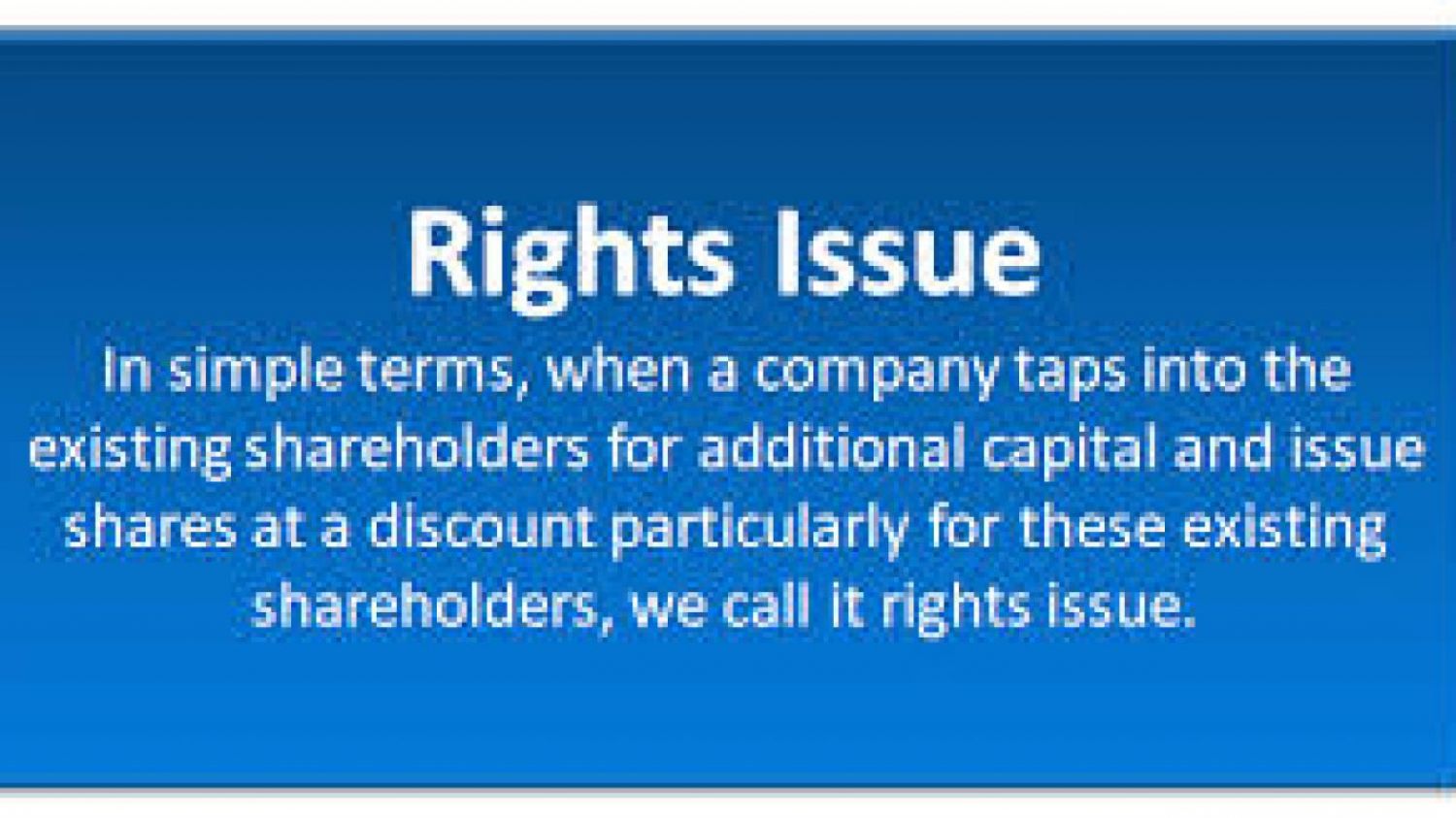 Complete Concept of Rights issue of Shares Company Under Companies Act 2013