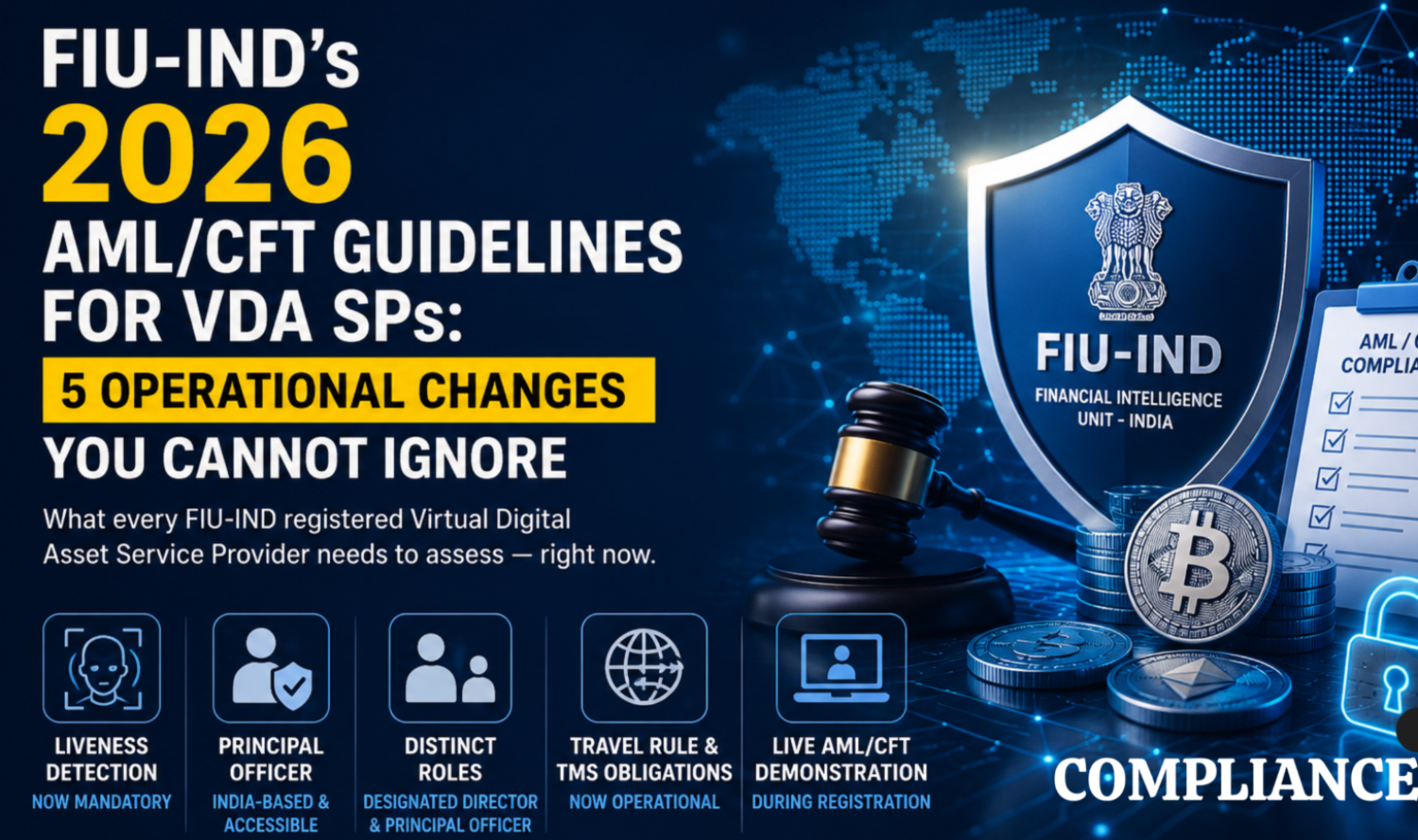 FIU-IND Guidance for Principal Officer (PO) of VDA SPs