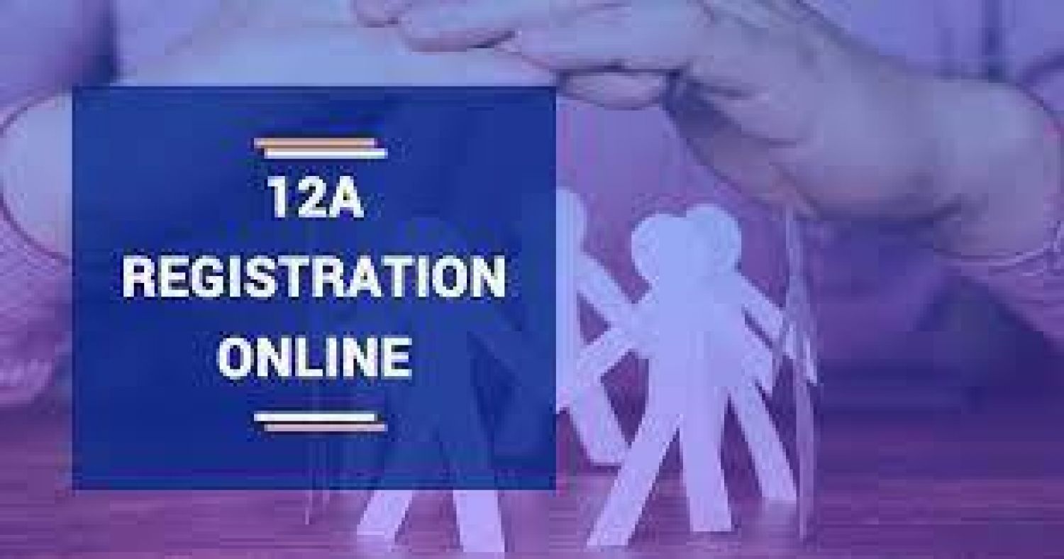 How to register under section 12A online