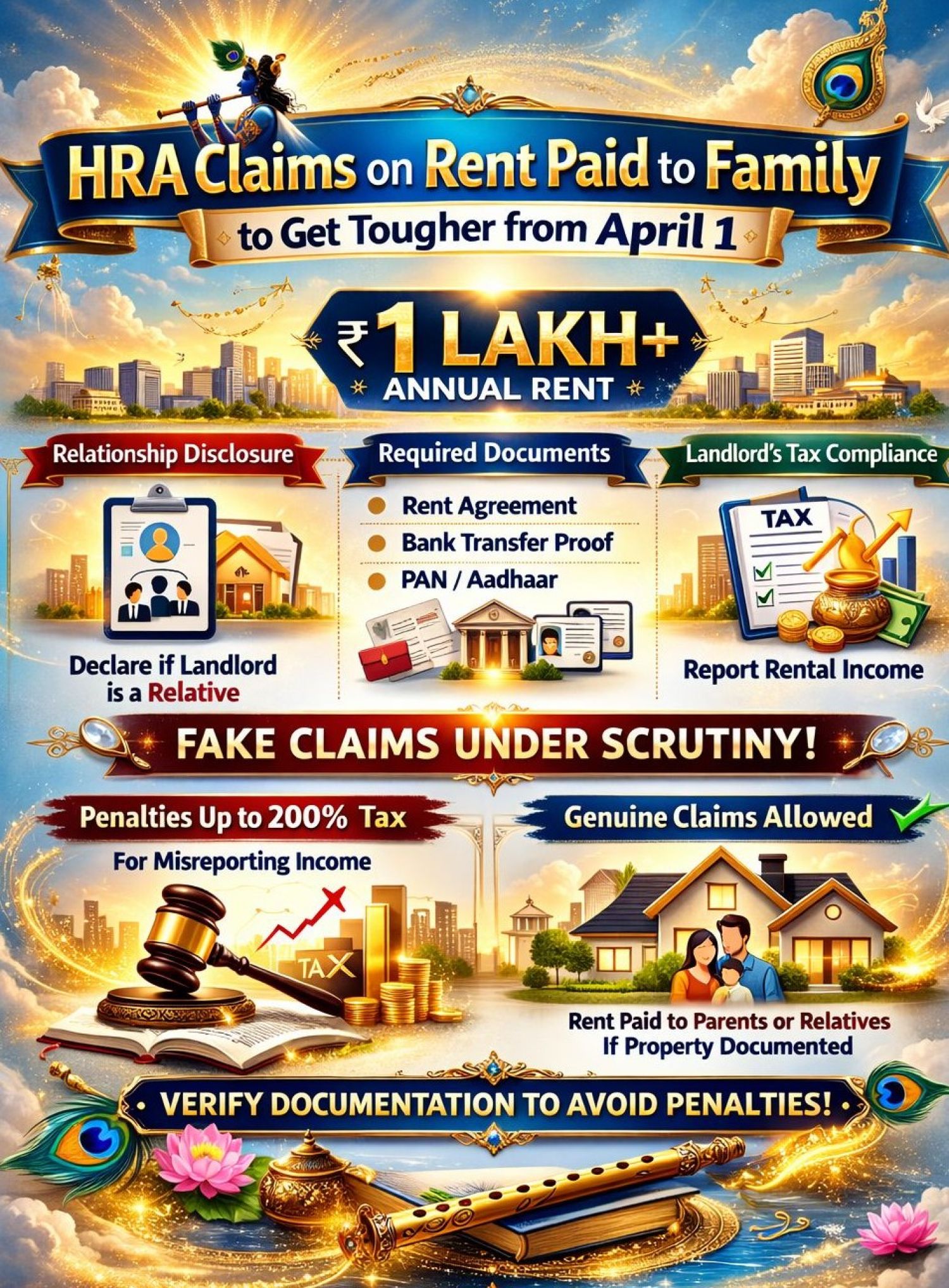 HRA Claim on Rent Paid to Parents Changing & How to Stay Compliant