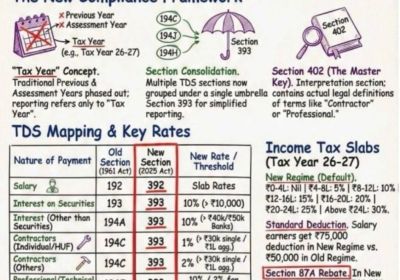 All about Consolidation & Rationalisation of TDS Sections Provisions
