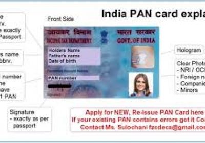 Document Required For Permanent Account Number (PAN) application