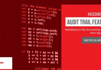 Audit trail Feature is mandatory for accounting software of Company