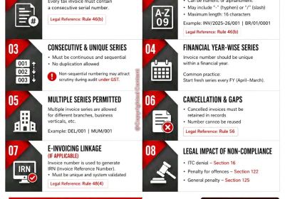 Guidance on Invoice Numbering Rules under GST