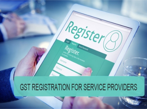 How GST registration works for service providers