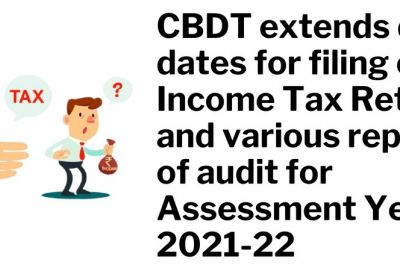  Income Tax Due dates extended again