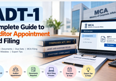 Overview of filling in an Auditor appointment & MCA clarification