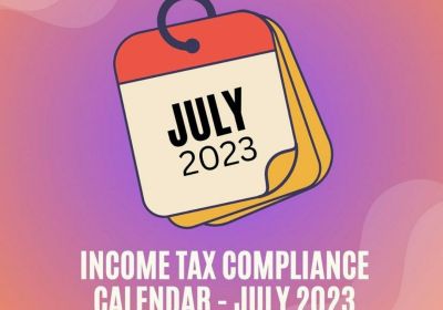 Taxation & Statutory Compliance Calendar for July 2023