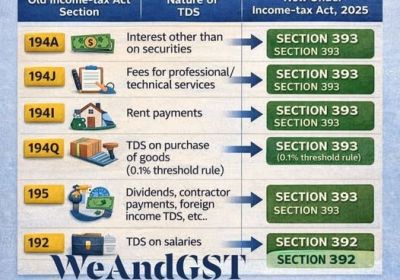 TDS/TCS Migration to New Sections (From 1 April 2026)