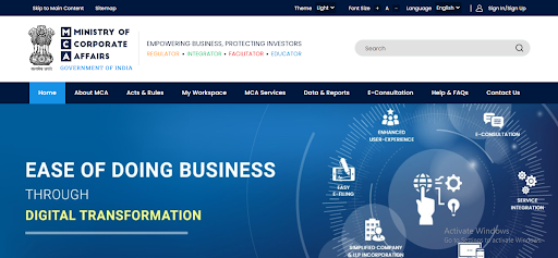 MCA launching Company Forms on MCA21 V3 portal