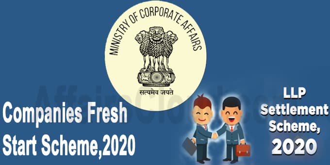 www.carajput.com;MCA Company fresh start scheme,2020