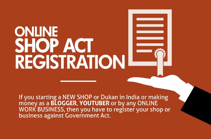 www.carajput.com; Online Shop act egistration
