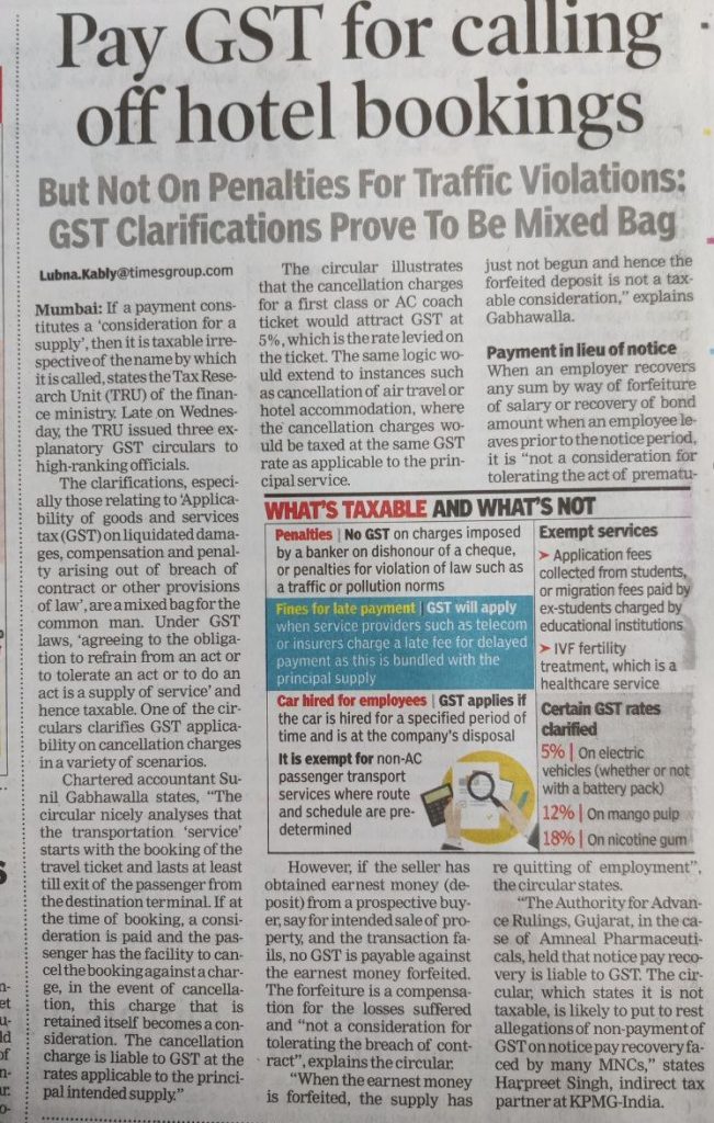 Gst on Hotels and Restaurant Industry CA Rajput JAIN