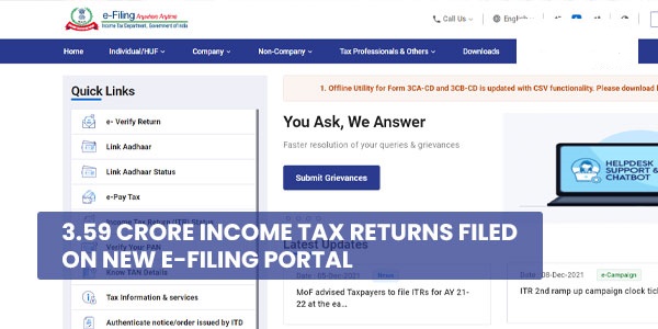 3-59-crore-Income-Tax-Returns-filed-on-new-e-filing-portal