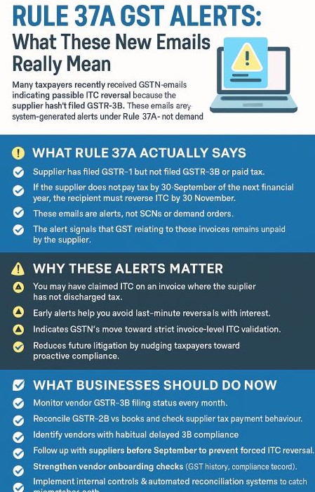 Rule 37A GST Alerts