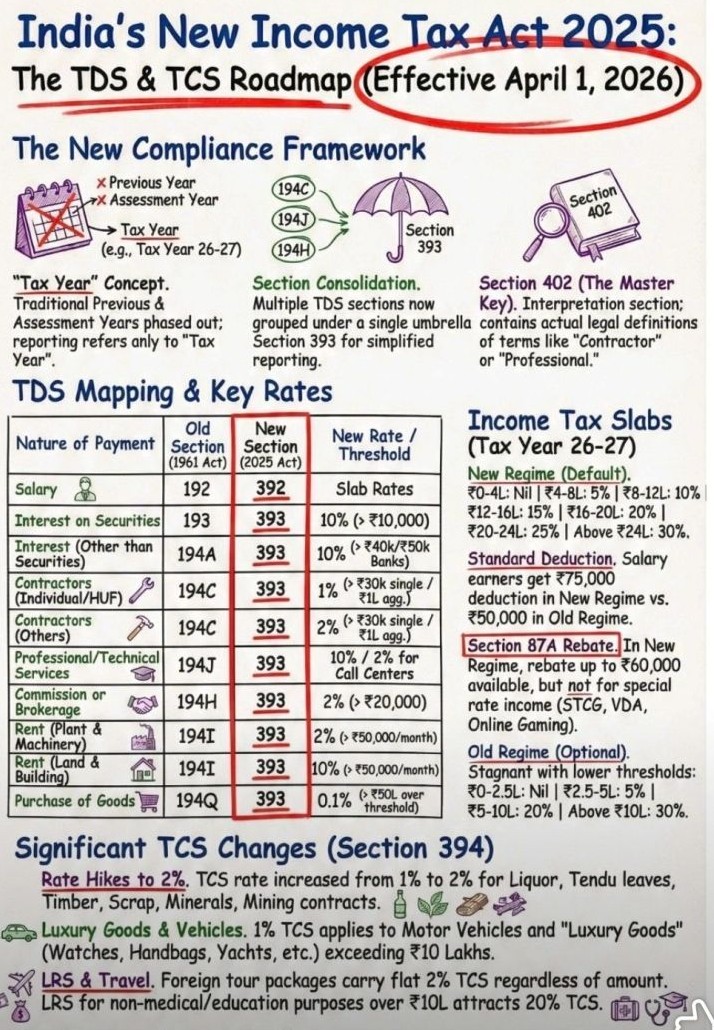India’s New Income-tax Act, 2025
