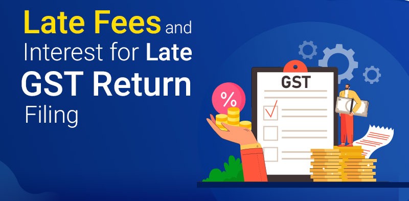 Calculation while computing GST Interest & Late fee